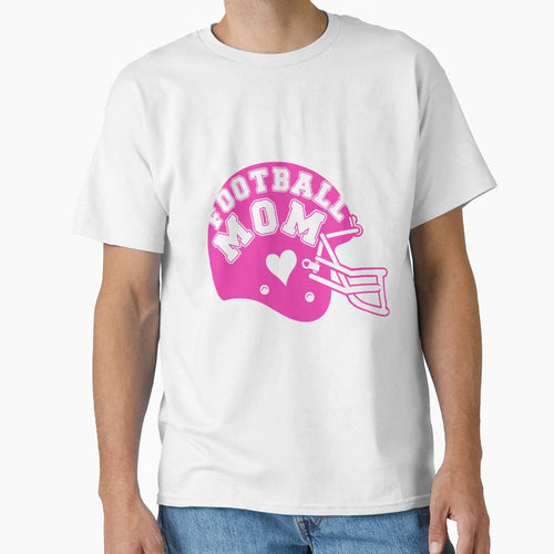 Football Mom Helmet T-Shirt - Trendy Graphic Men Women - T-Shirt, Sweatshirt, Hoodie