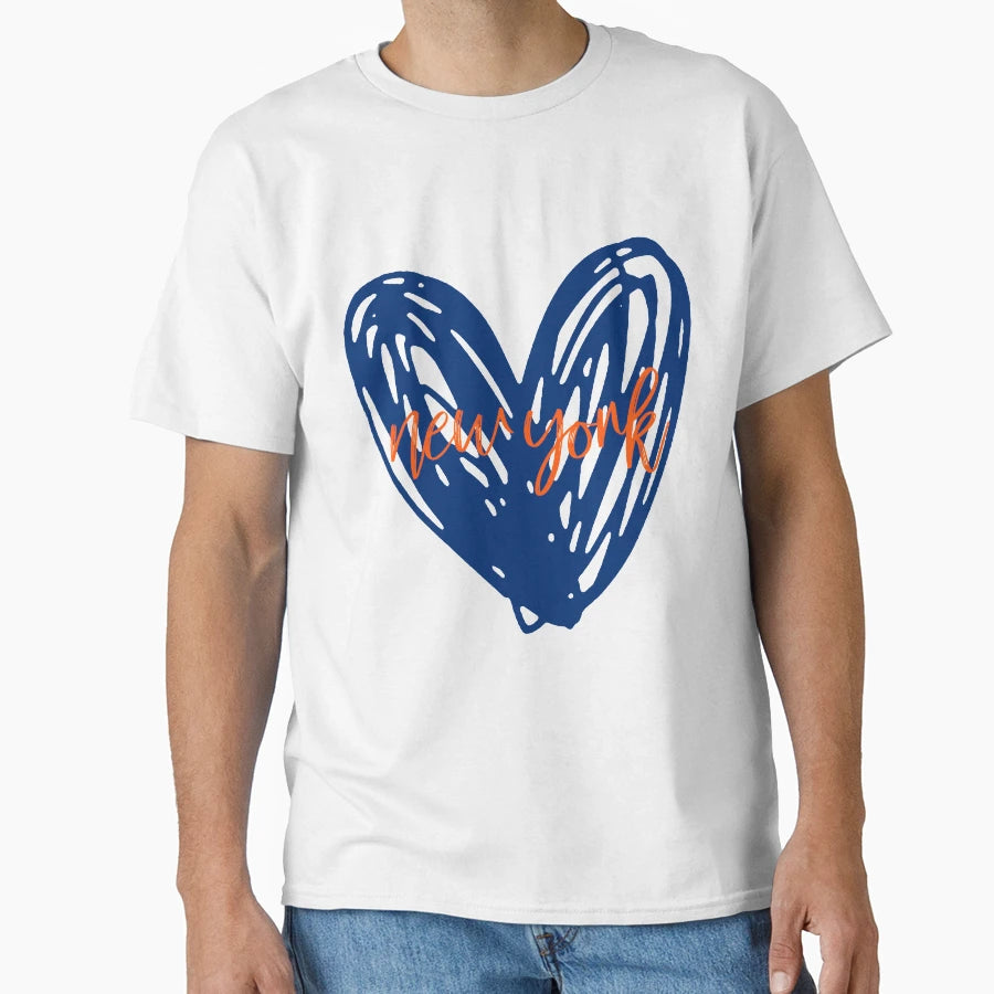 New York Heart 4 T-Shirt - Trendy Graphic Unisex - T-Shirt, Sweatshirt, Hoodie