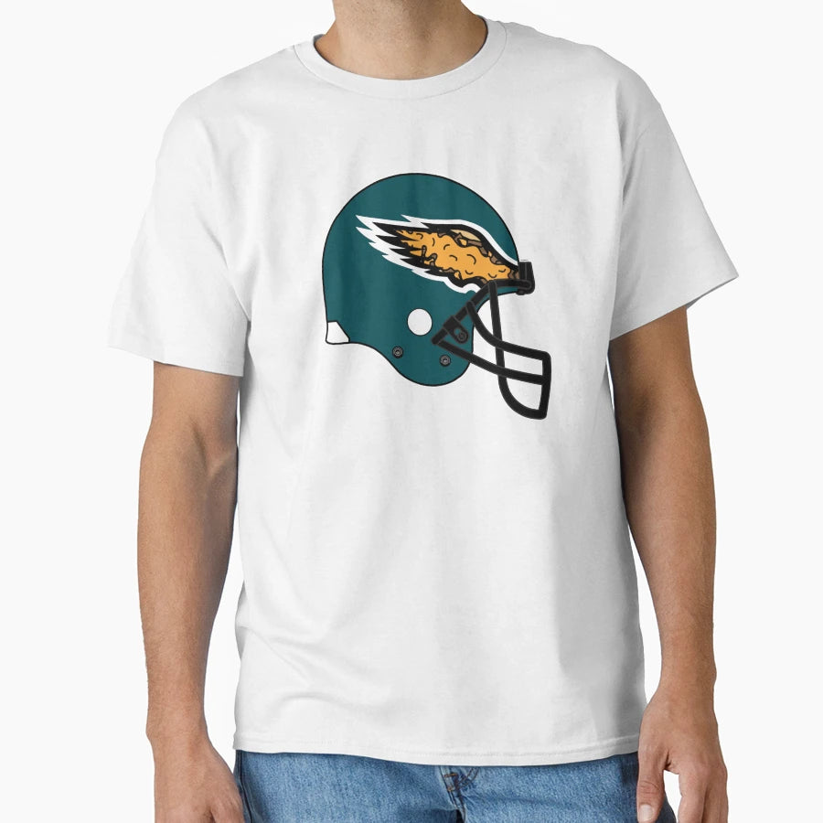 Philadelphia Cheesesteaks Helmet T-Shirt - Minimalist Print Unisex - T-Shirt, Sweatshirt, Hoodie