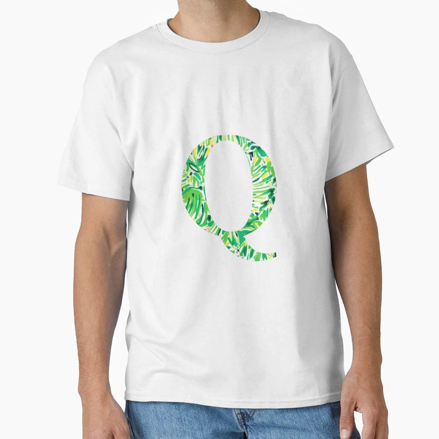 Letter Q T-Shirt - Custom Art Print Men Women - T-Shirt, Sweatshirt, Hoodie
