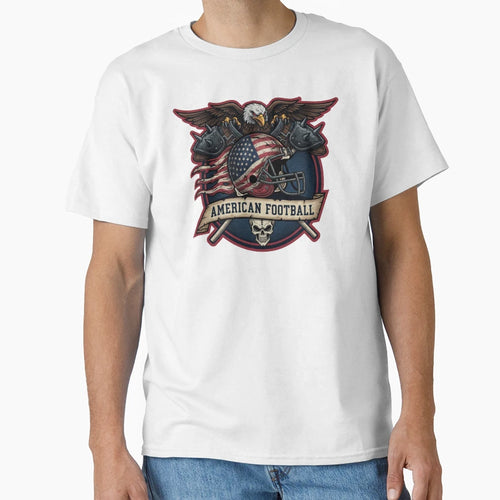 American Football Eagle Warrior T-Shirt - Trendy Graphic Men Women - T-Shirt, Sweatshirt, Hoodie