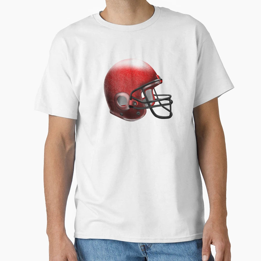 Football Helmet T-Shirt - Novelty Apparel Unisex - T-Shirt, Sweatshirt, Hoodie