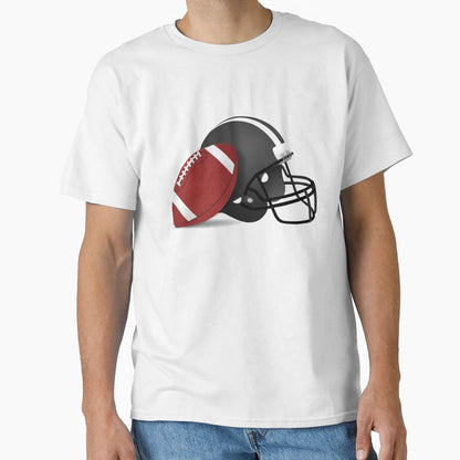 Football Helmet Football T-Shirt - Streetwear Style Men Women - T-Shirt, Sweatshirt, Hoodie