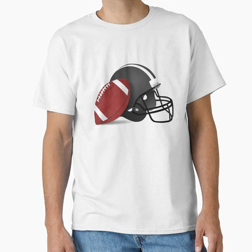 Football Helmet Football T-Shirt - Streetwear Style Men Women - T-Shirt, Sweatshirt, Hoodie