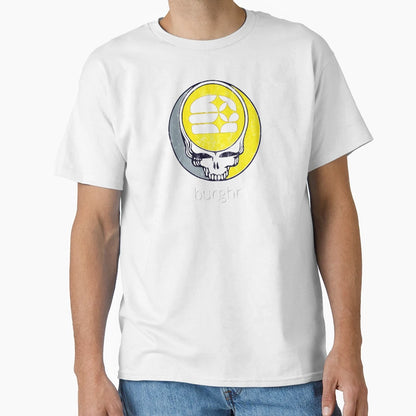 Steal Your Burghr Black Gold T-Shirt - Graphic Print Unisex - T-Shirt, Sweatshirt, Hoodie