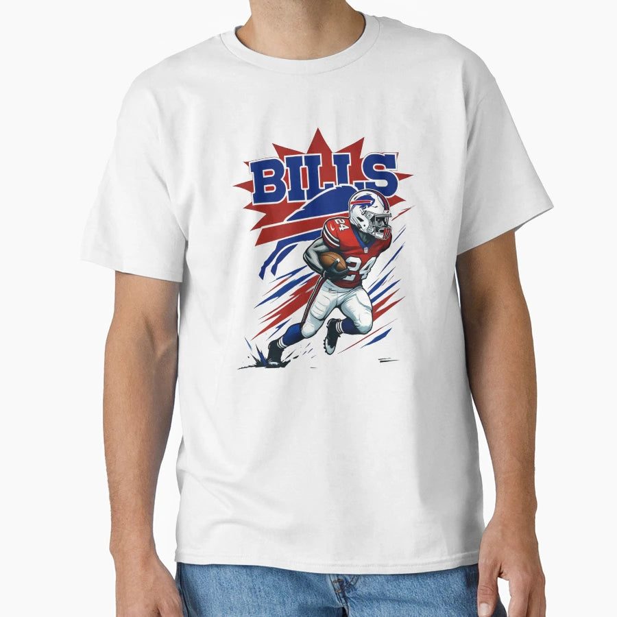 Buffalo Bills Football Power Dynamic T-Shirt - Streetwear Style Unisex - T-Shirt, Sweatshirt, Hoodie