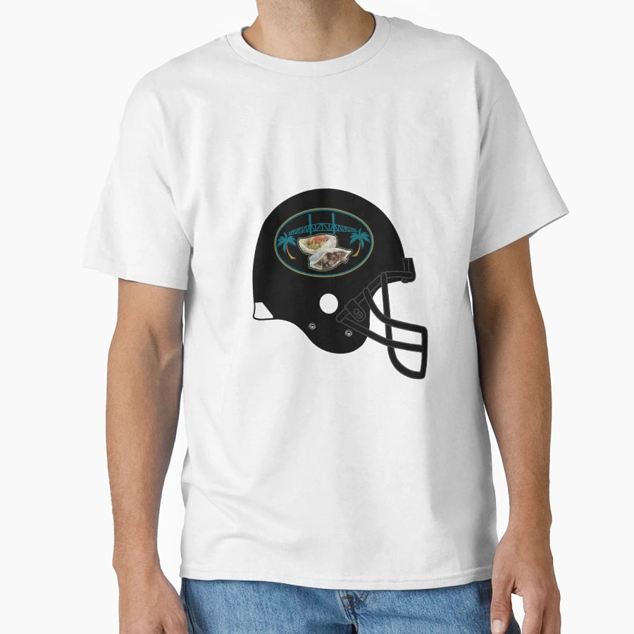 Jacksonville Pita Pockets Helmet T-Shirt - Novelty Apparel Unisex - T-Shirt, Sweatshirt, Hoodie