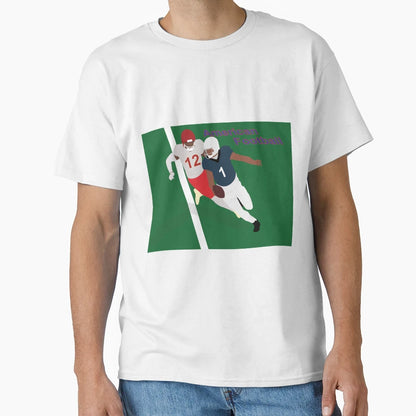 Players While Playing American Football T-Shirt - Graphic Print for Adults - T-Shirt, Sweatshirt, Hoodie