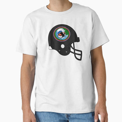 Hawaii Musubi Helmet T-Shirt - Minimalist Print Unisex - T-Shirt, Sweatshirt, Hoodie