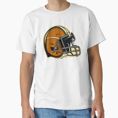 Football Helmet T-Shirt - Novelty Apparel Unisex - T-Shirt, Sweatshirt, Hoodie
