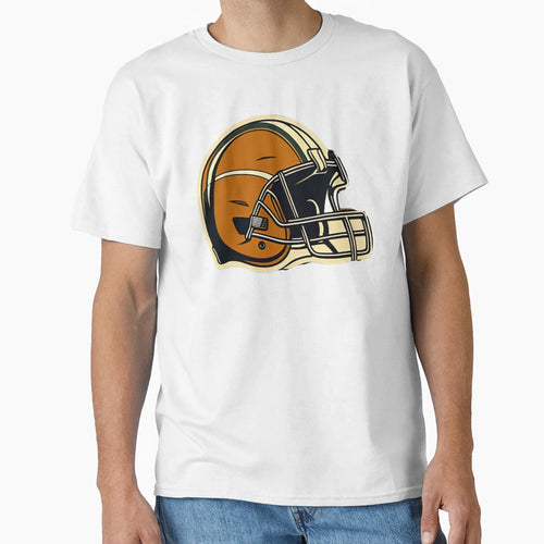 Football Helmet T-Shirt - Novelty Apparel Unisex - T-Shirt, Sweatshirt, Hoodie