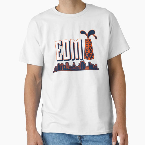 Edmonton Derrick Logo T-Shirt - Trendy Graphic Men Women - T-Shirt, Sweatshirt, Hoodie
