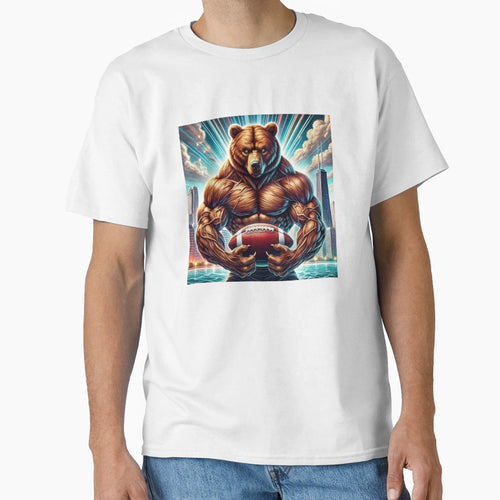 Chicago Football V2 T-Shirt - Trendy Graphic Unisex - T-Shirt, Sweatshirt, Hoodie