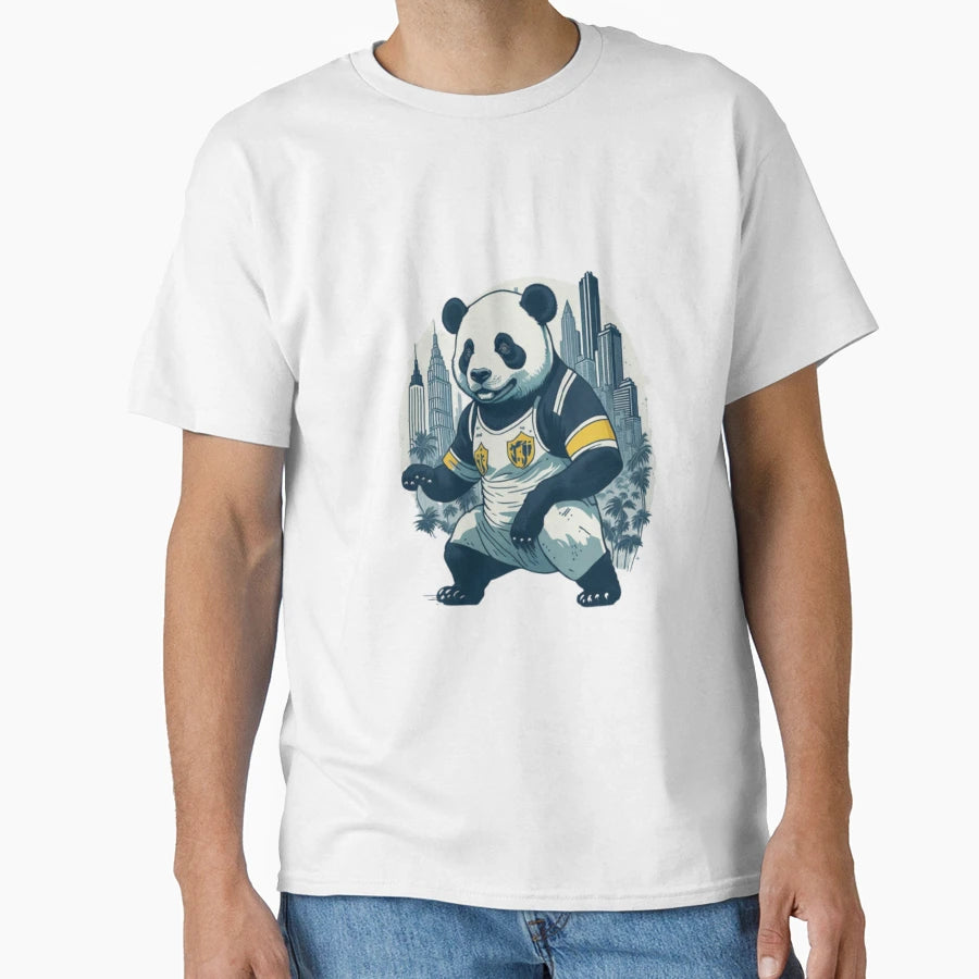 Soccer Panda T-Shirt - Aesthetic Graphic Unisex - T-Shirt, Sweatshirt, Hoodie