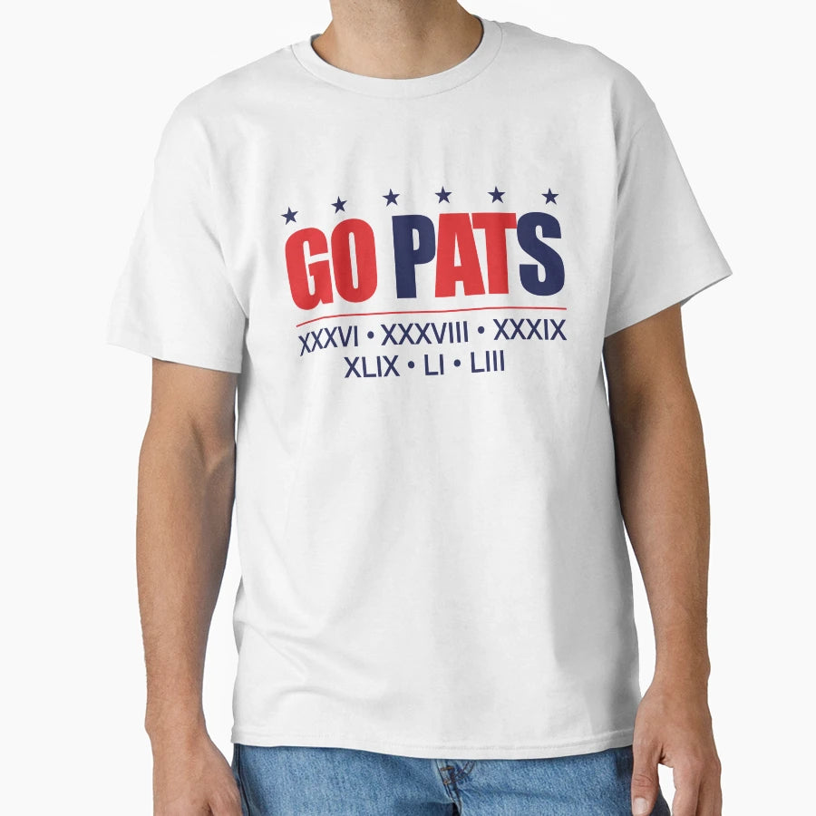 Go Pats G O T T-Shirt - Fun Novelty Design Unisex - T-Shirt, Sweatshirt, Hoodie