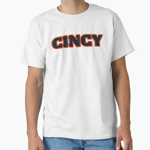 Cincinnati Cincy T-Shirt - Custom Art Print Men Women - T-Shirt, Sweatshirt, Hoodie