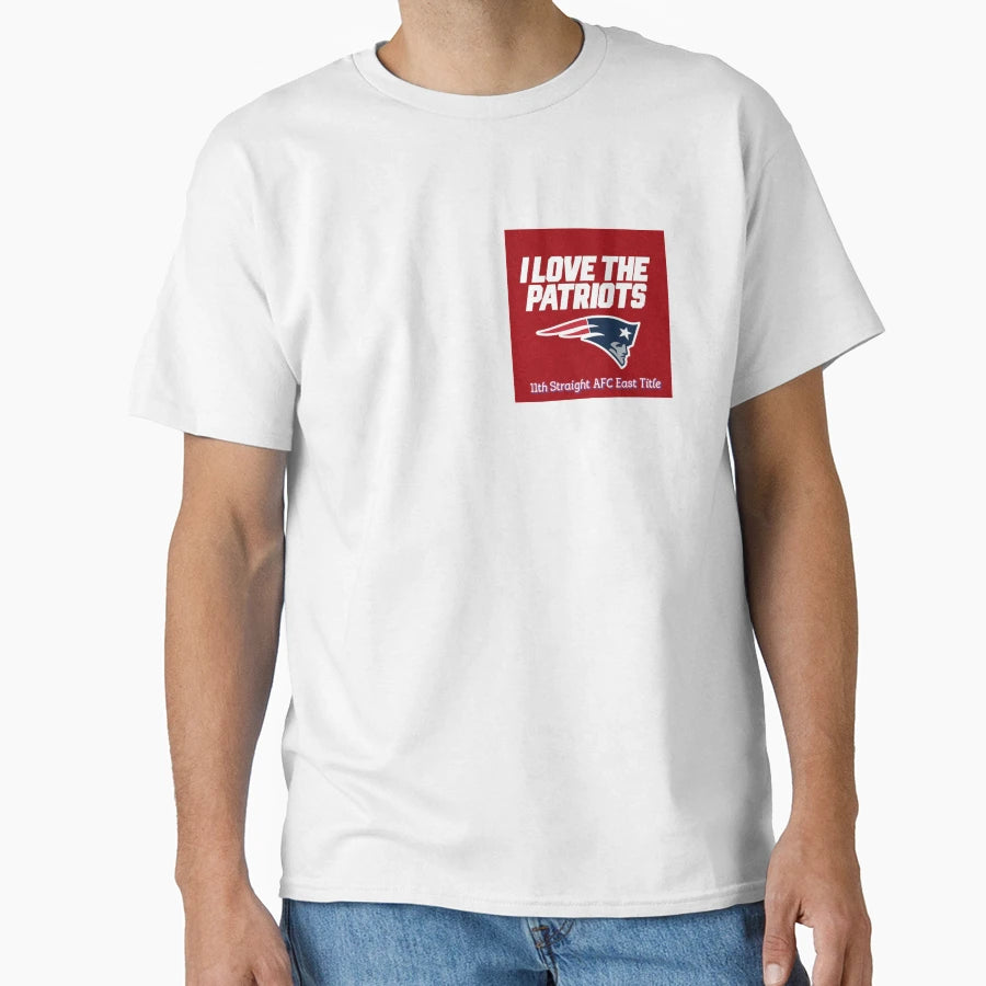 Pats Nation 11Th Straight Afc East T-Shirt - Novelty Apparel Men Women - T-Shirt, Sweatshirt, Hoodie