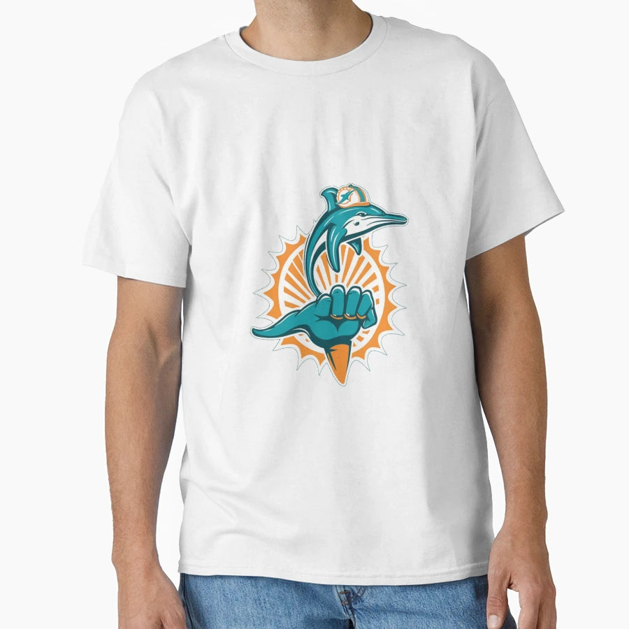 Back Miami Dolphins T-Shirt - Novelty Apparel Unisex - T-Shirt, Sweatshirt, Hoodie