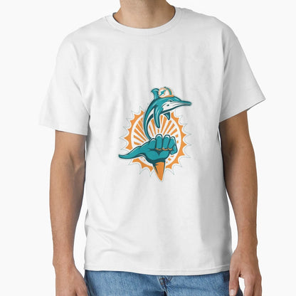 Back Miami Dolphins T-Shirt - Novelty Apparel Unisex - T-Shirt, Sweatshirt, Hoodie