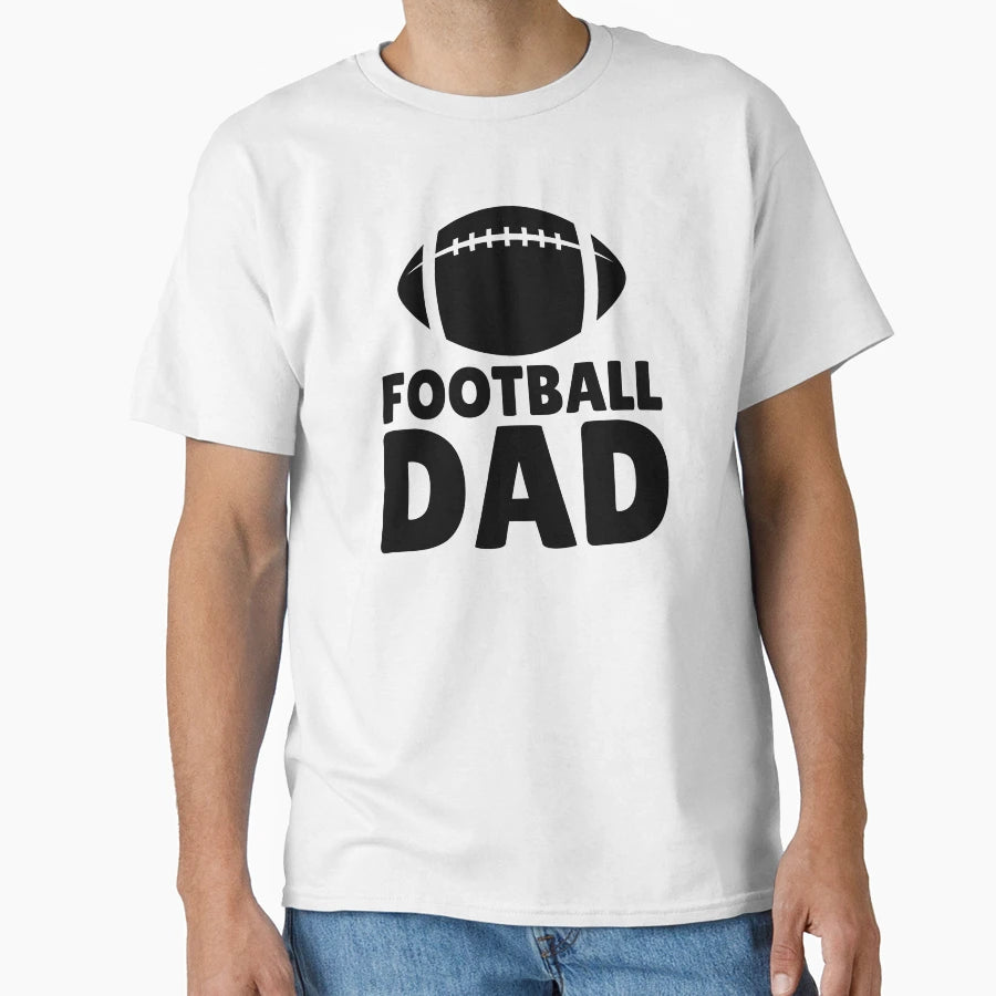 Football Dad T-Shirt - Aesthetic Graphic Men Women - T-Shirt, Sweatshirt, Hoodie