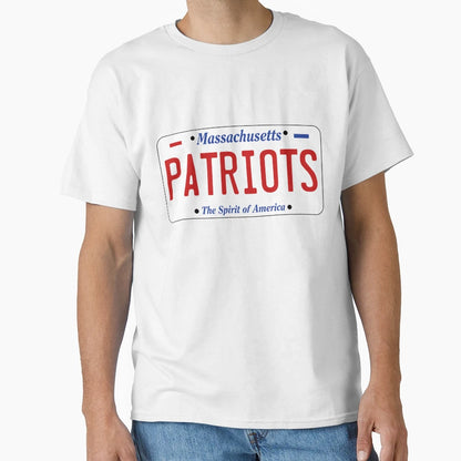 New England Patriots Massachusetts T-Shirt - Custom Art Print for Adults - T-Shirt, Sweatshirt, Hoodie