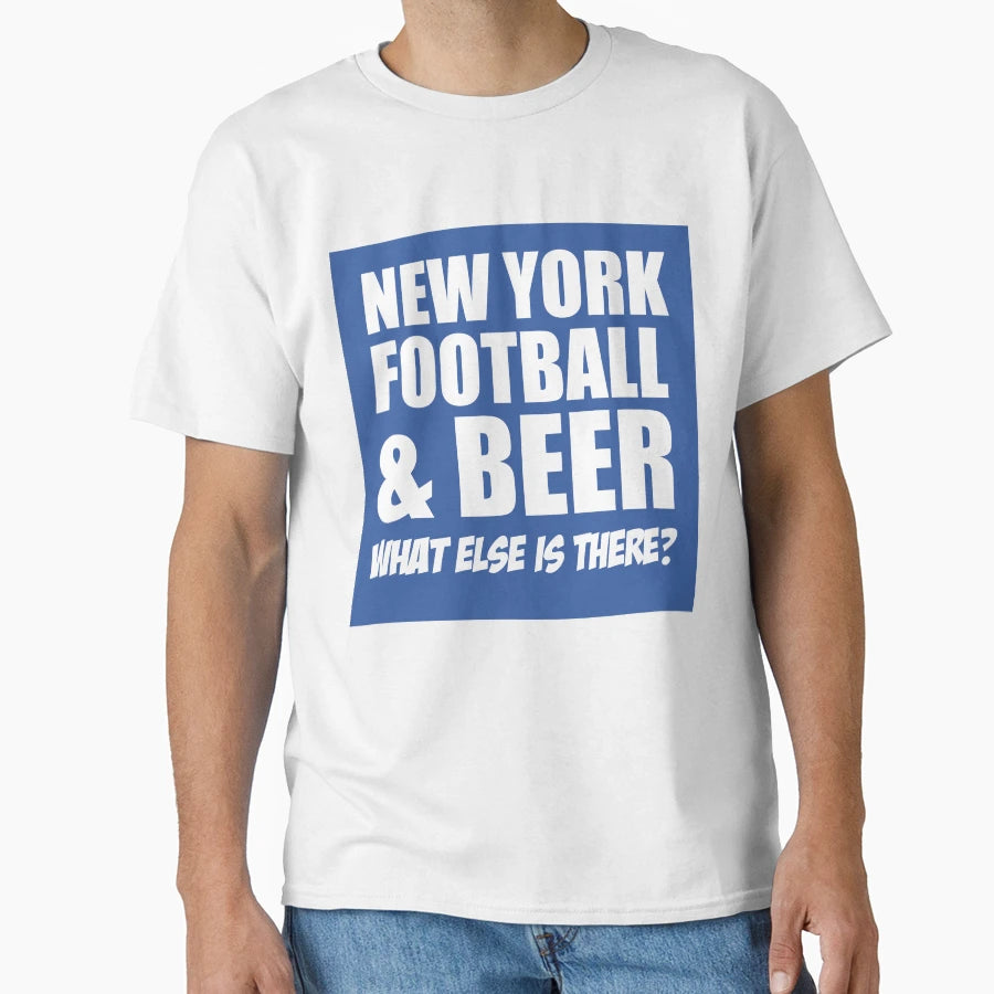 New York Football T-Shirt - Graphic Print for Adults - T-Shirt, Sweatshirt, Hoodie