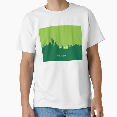 New York Skyline T-Shirt - Graphic Print for Adults - T-Shirt, Sweatshirt, Hoodie