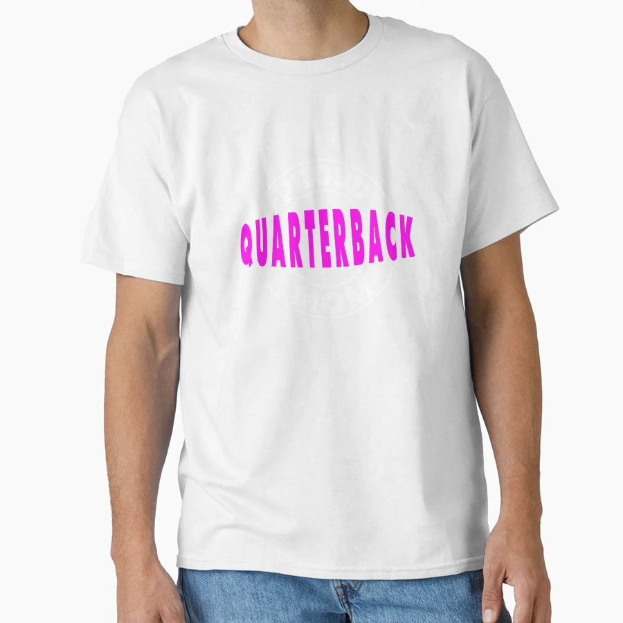 Quarterback Proud Football Mom T-Shirt - Casual Everyday Wear Men Women - T-Shirt, Sweatshirt, Hoodie