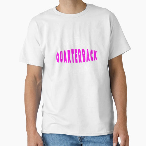 Quarterback Proud Football Mom T-Shirt - Casual Everyday Wear Men Women - T-Shirt, Sweatshirt, Hoodie