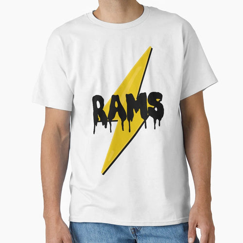 Rams Thunder T-Shirt - Aesthetic Graphic Men Women - T-Shirt, Sweatshirt, Hoodie