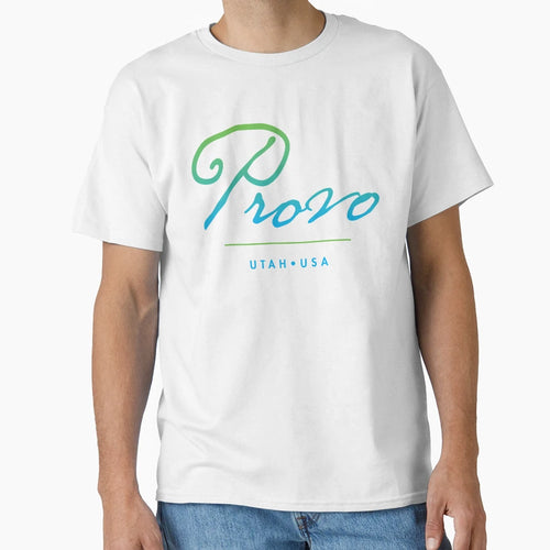 Provo Utah T-Shirt - Casual Everyday Wear Men Women - T-Shirt, Sweatshirt, Hoodie