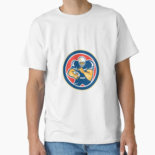 American Football Player Fend Off T-Shirt - Fun Novelty Design Unisex - T-Shirt, Sweatshirt, Hoodie