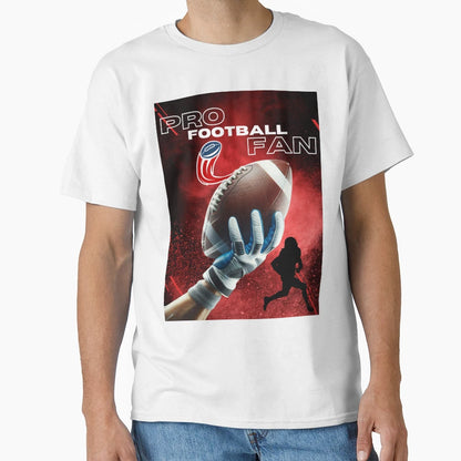 American Football Pro Football Fan T-Shirt - Aesthetic Graphic Unisex - T-Shirt, Sweatshirt, Hoodie