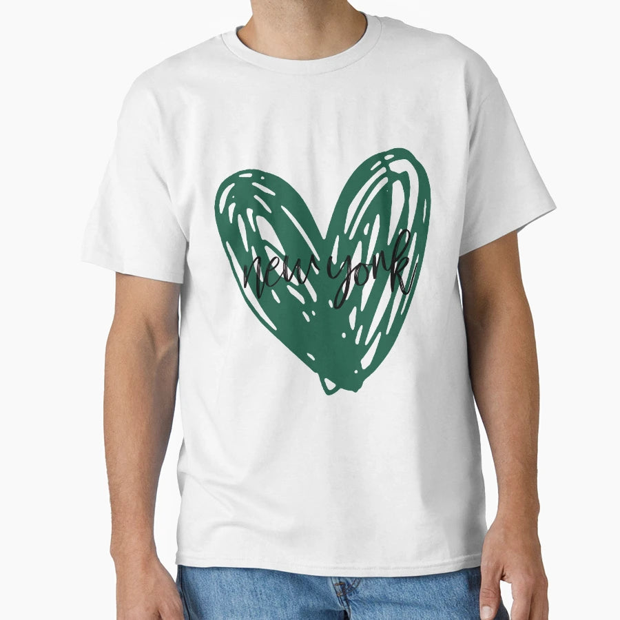 New York Heart 3 T-Shirt - Streetwear Style for Adults - T-Shirt, Sweatshirt, Hoodie