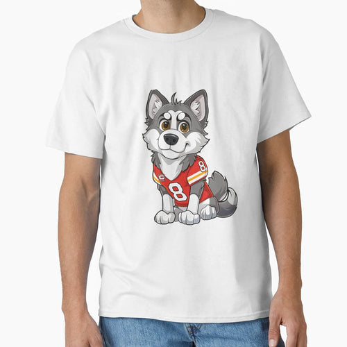 Chief Husky T-Shirt - Trendy Graphic for Adults - T-Shirt, Sweatshirt, Hoodie