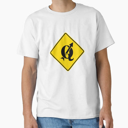Qgis Warning T-Shirt - Minimalist Print Unisex - T-Shirt, Sweatshirt, Hoodie