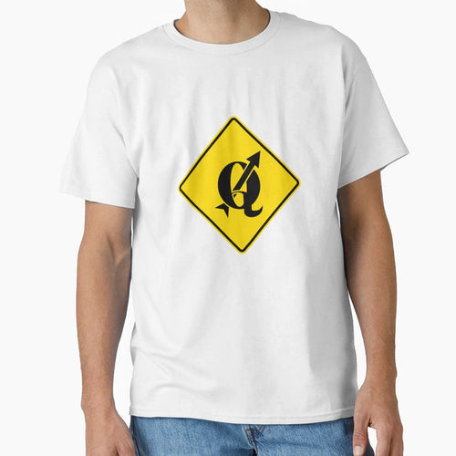 Qgis Warning T-Shirt - Minimalist Print Unisex - T-Shirt, Sweatshirt, Hoodie