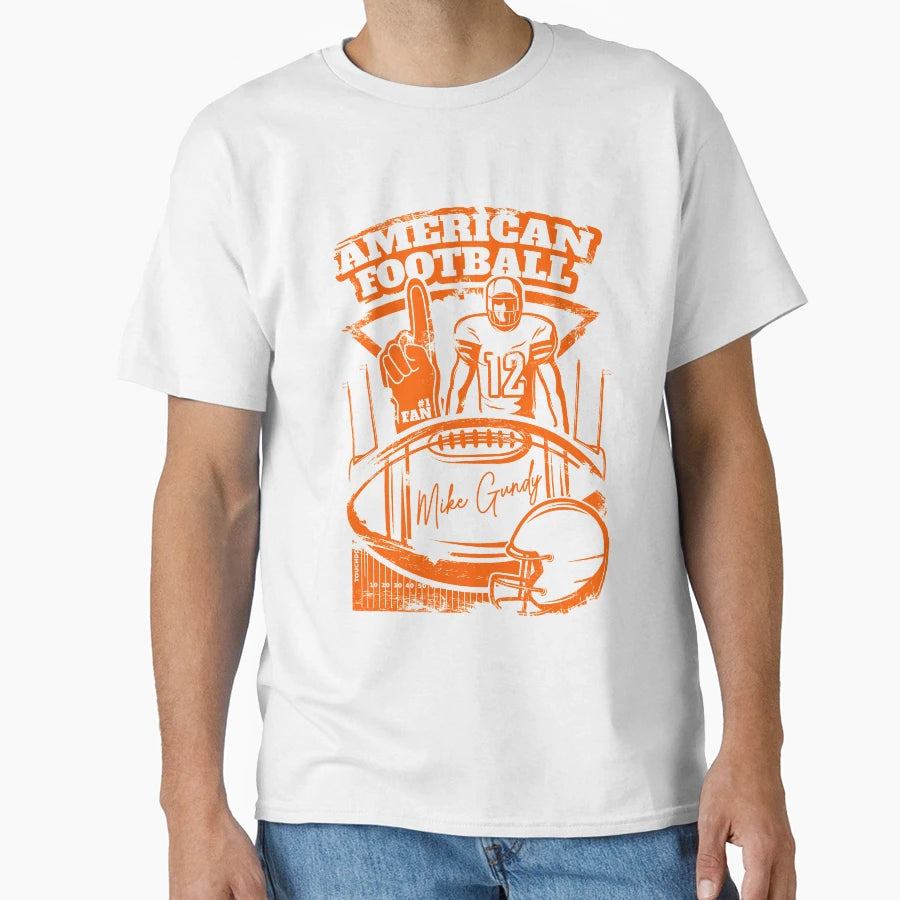 Mike Gundy Football T-Shirt - Graphic Print Unisex - T-Shirt, Sweatshirt, Hoodie