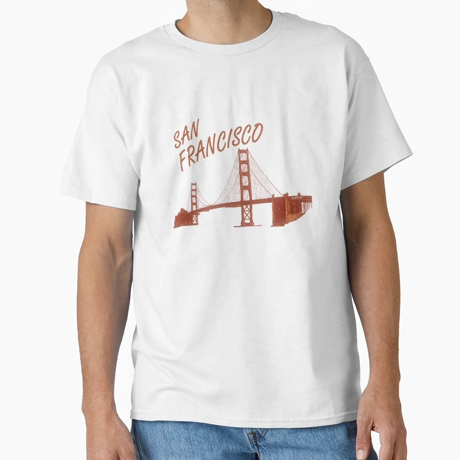 San Francisco T-Shirt - Trendy Graphic for Adults - T-Shirt, Sweatshirt, Hoodie