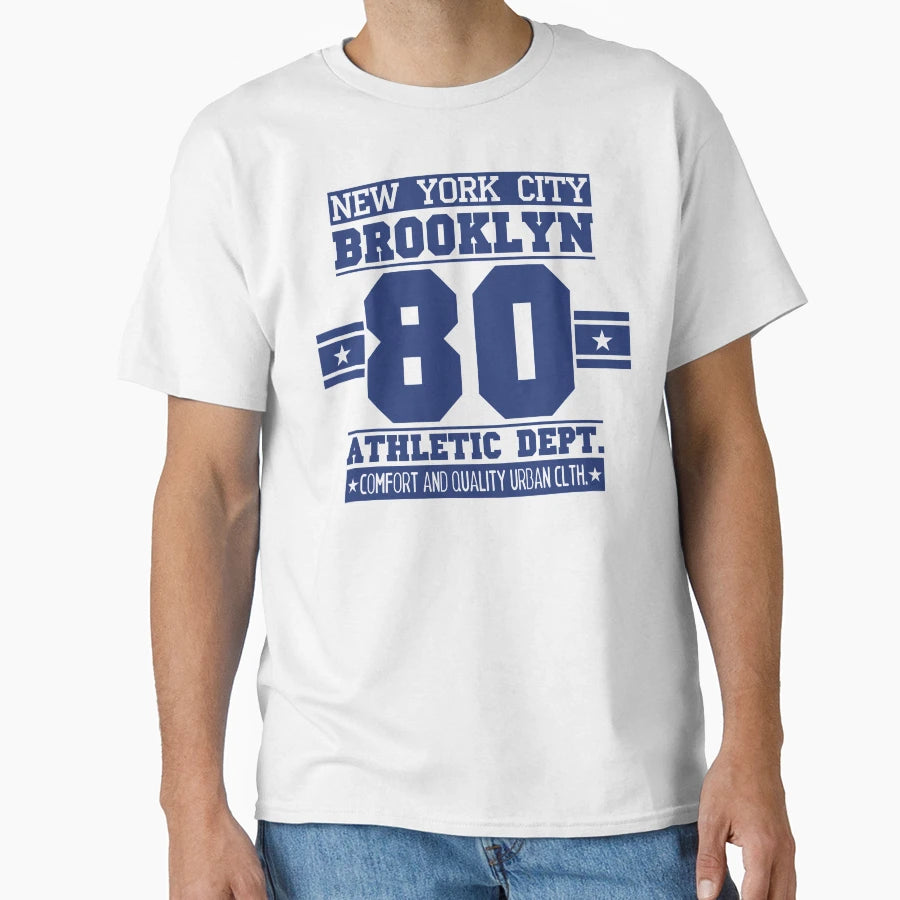 New York Sport Emblem Number T-Shirt - Casual Everyday Wear for Adults - T-Shirt, Sweatshirt, Hoodie