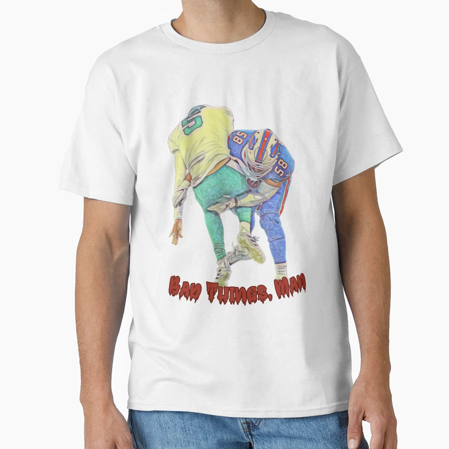 Bad Things Matt T-Shirt - Unique Graphic Unisex - T-Shirt, Sweatshirt, Hoodie