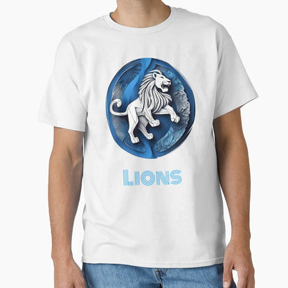Lions Us Sports 3 T-Shirt - Streetwear Style for Adults - T-Shirt, Sweatshirt, Hoodie
