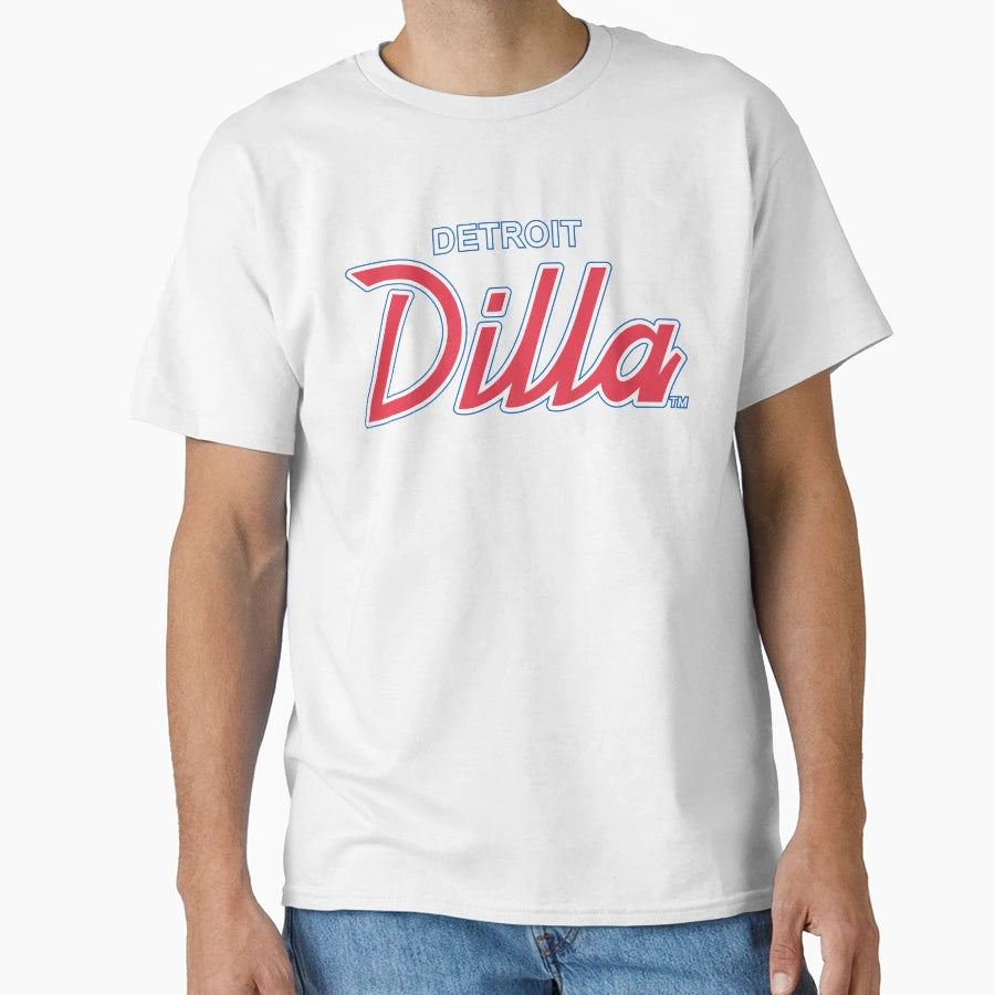 Dilla Detroit T-Shirt - Casual Everyday Wear for Adults - T-Shirt, Sweatshirt, Hoodie