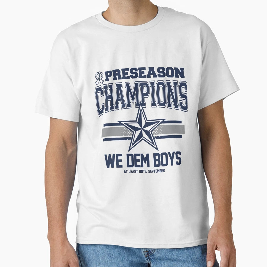 Preseason Champs T-Shirt - Aesthetic Graphic Men Women - T-Shirt, Sweatshirt, Hoodie