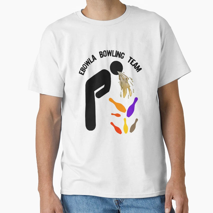 Ebowla Bowling Team Funny T-Shirt - Graphic Print Unisex - T-Shirt, Sweatshirt, Hoodie