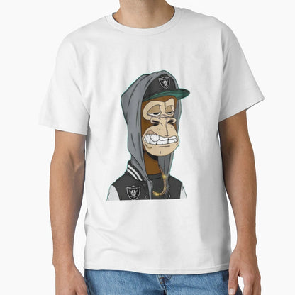 Ape Nft T-Shirt - Minimalist Print for Adults - T-Shirt, Sweatshirt, Hoodie