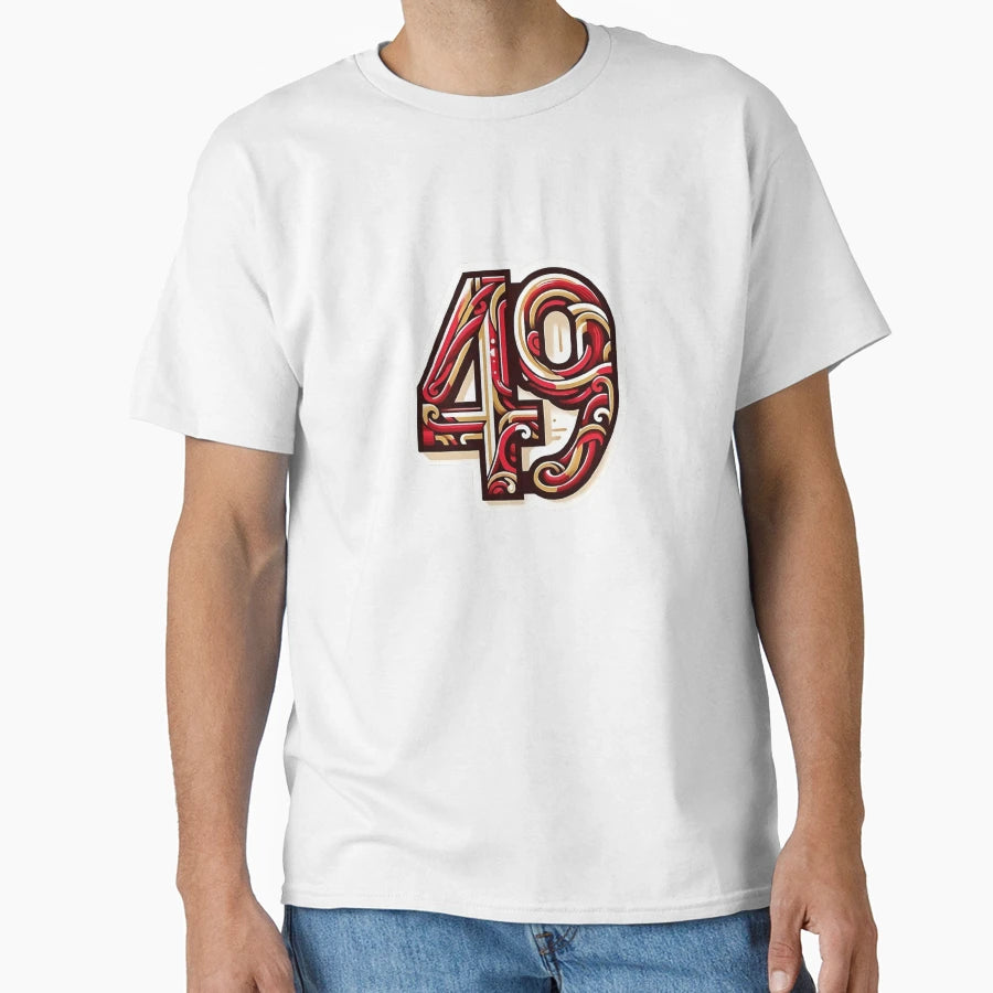 49Ers Abstract Art T-Shirt - Trendy Graphic Men Women - T-Shirt, Sweatshirt, Hoodie