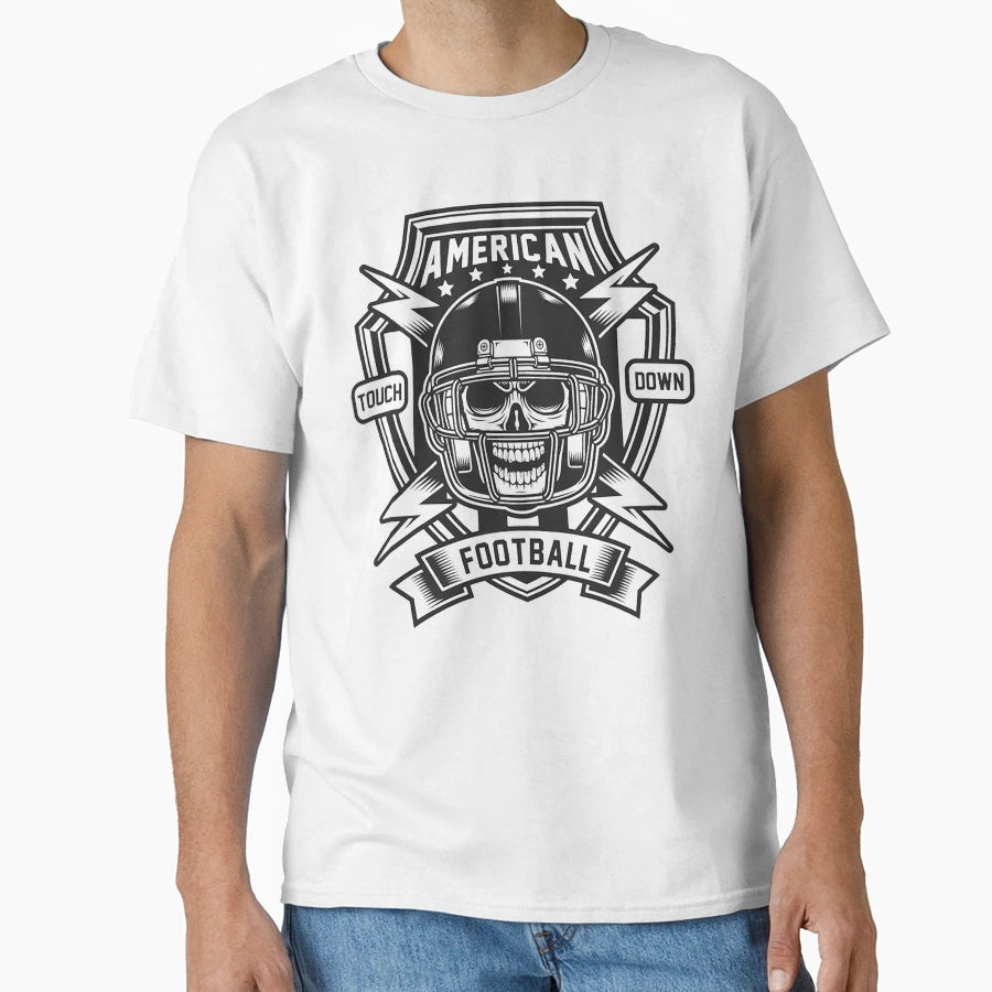 American Football T-Shirt - Graphic Print Men Women - T-Shirt, Sweatshirt, Hoodie