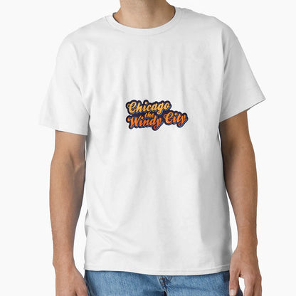 Chicago Wind City T-Shirt - Aesthetic Graphic Unisex - T-Shirt, Sweatshirt, Hoodie