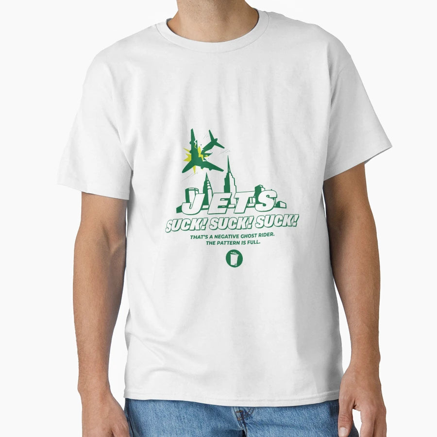 Jets Crash T-Shirt - Graphic Print Men Women - T-Shirt, Sweatshirt, Hoodie